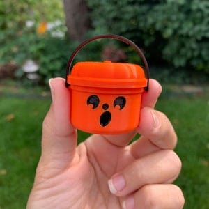 Glizm Orange B Mini Halloween Bucket 5$ TODAY ONLY