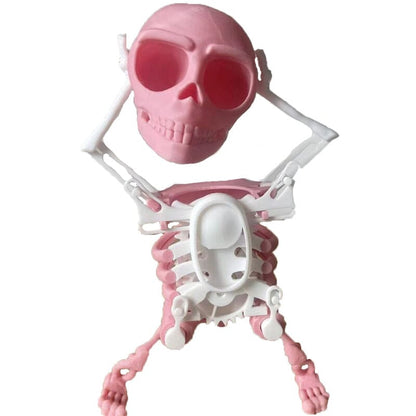 Glizm Pink White / 17 CM / 6.7 INCH 3D Skull Toy 7$ TODAY ONLY