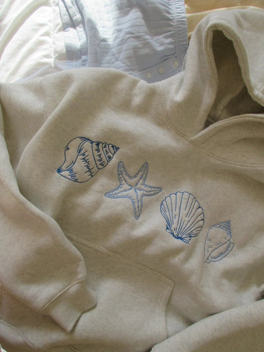 Glizm Seashell Unisex Hoodie 19$ TODAY ONLY