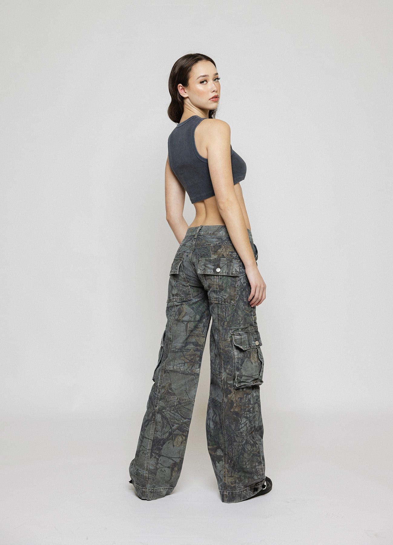 Glizm Unisex Camo Cargo Pants 20$ TODAY ONLY