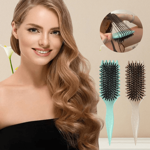 Glizm White Bounce Curl Define Styling Brush 7$ TODAY ONLY
