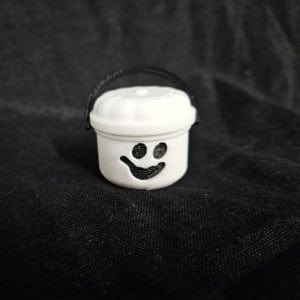 Glizm White Mini Halloween Bucket 5$ TODAY ONLY