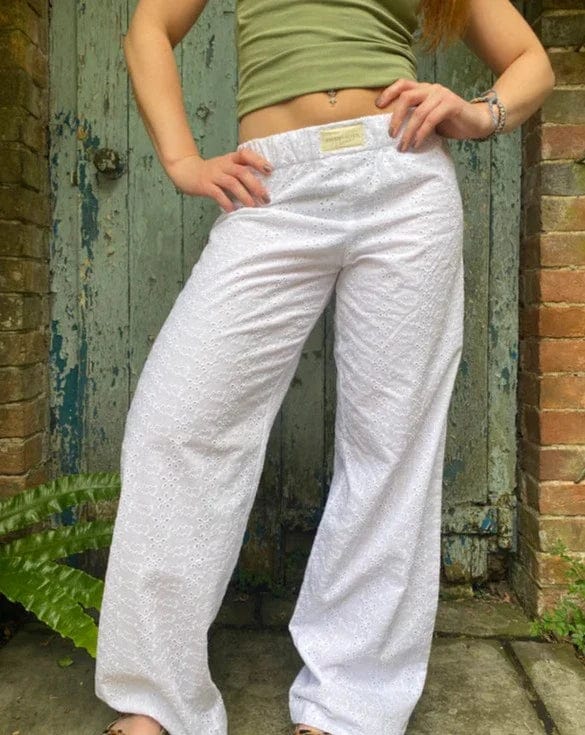 Glizm White / XS Cotton Lounge Pants 15$ TODAY ONLY