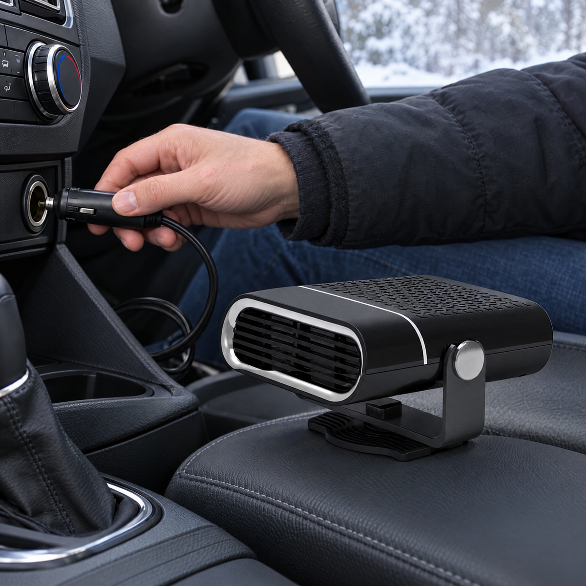 Ventra™ Tragbare 2-in-1-Autoheizung und -ventilator