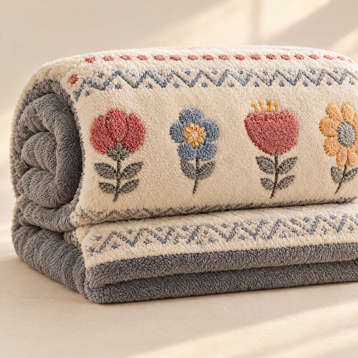 Snugra™ Double-Sided Fleece Comforter