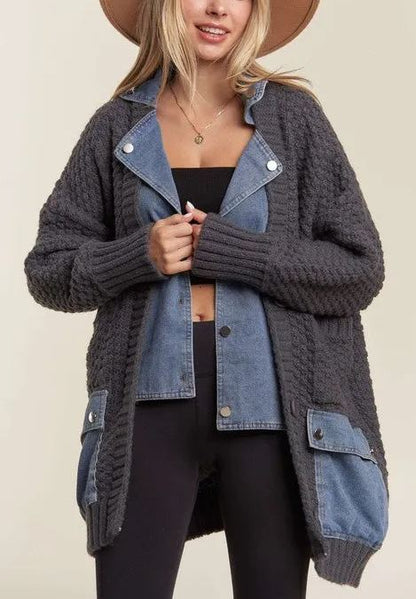 Denim Cardigan 30$ TODAY ONLY