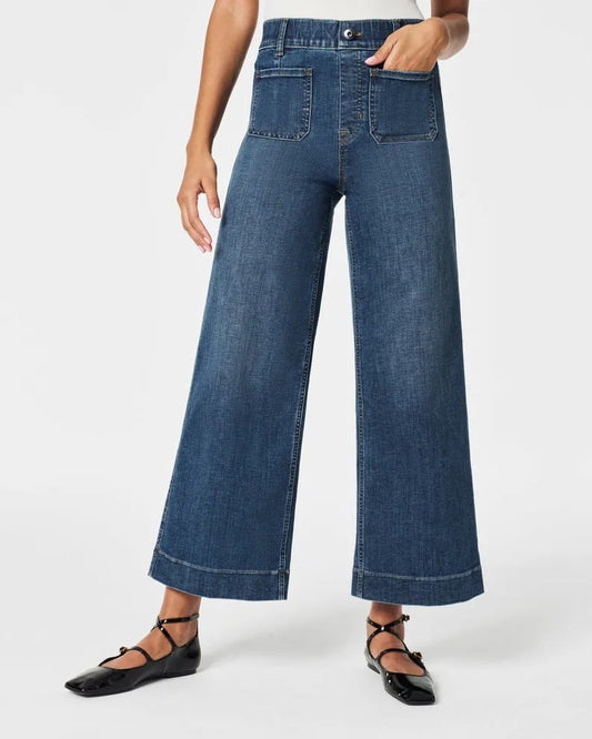 Cropped Wide-Leg Jeans 37$ TODAY ONLY