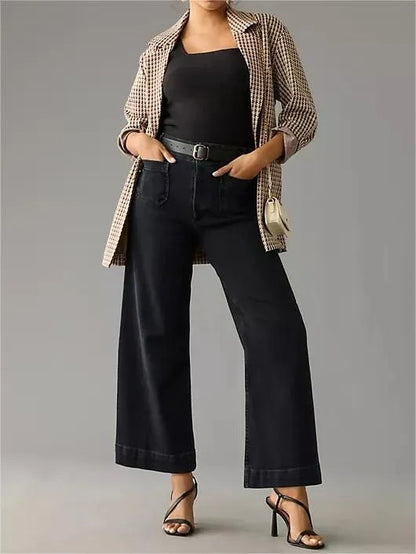 Cropped Wide-Leg Jeans 37$ TODAY ONLY