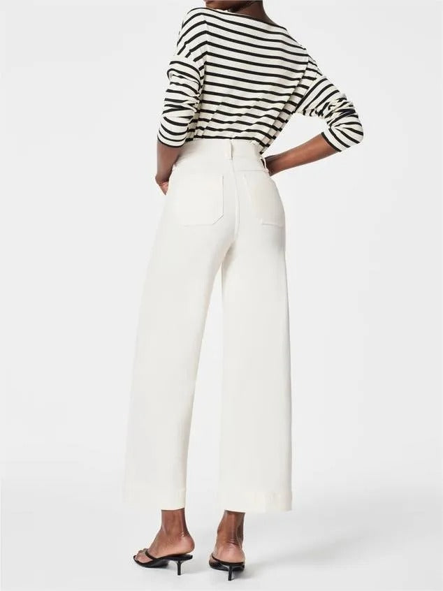 Cropped Wide-Leg Jeans 37$ TODAY ONLY