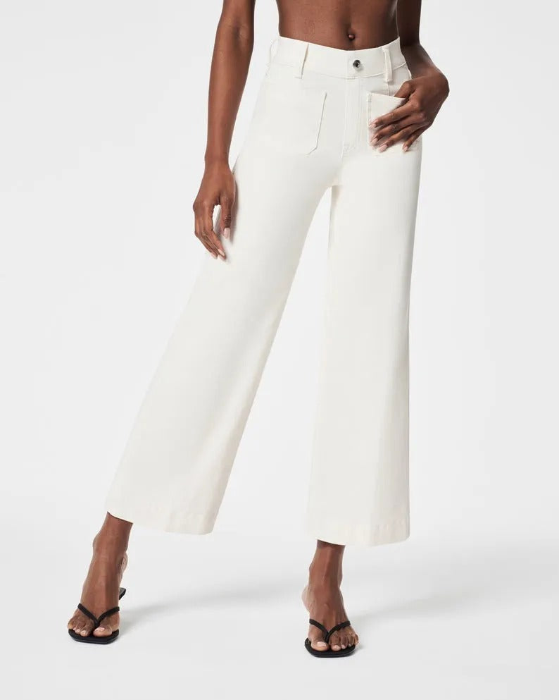 Cropped Wide-Leg Jeans 37$ TODAY ONLY