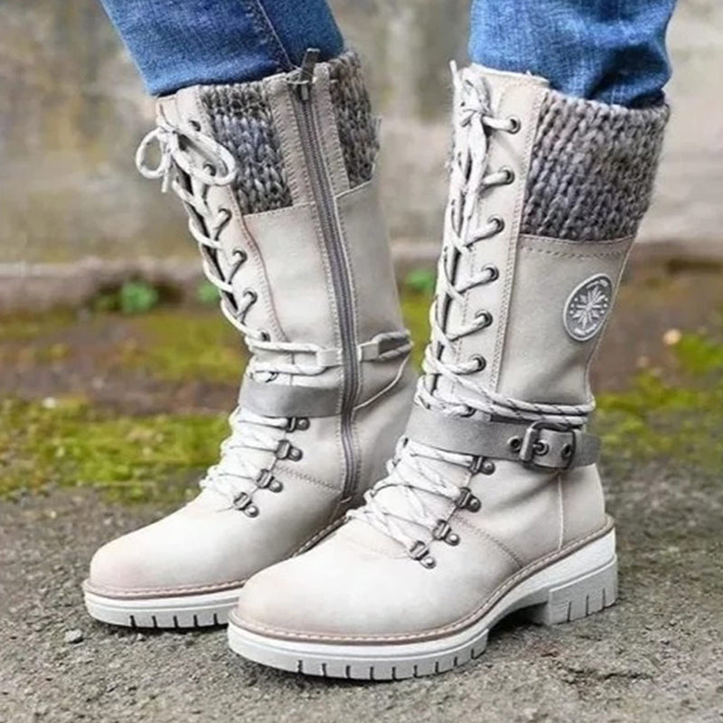 Glavren — Isolierte wasserdichte Winter-Schneestiefel für kaltes Wetter