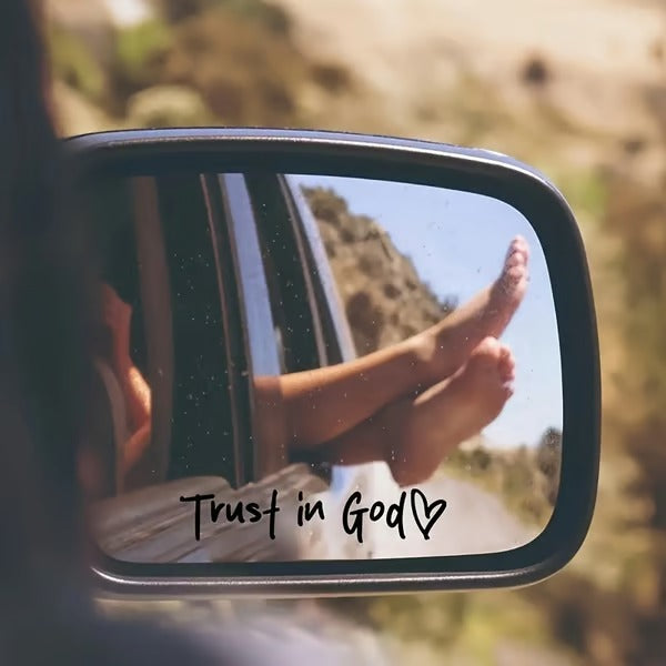 LioraDrive — Inspirational Christian Car Sticker with Weatherproof Vinyl