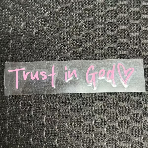 LioraDrive — Inspirational Christian Car Sticker with Weatherproof Vinyl