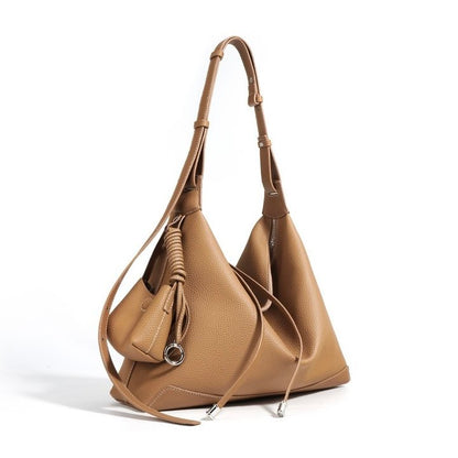 Liora Tote — Women's Genuine Leather Minimalist Commuter Bag