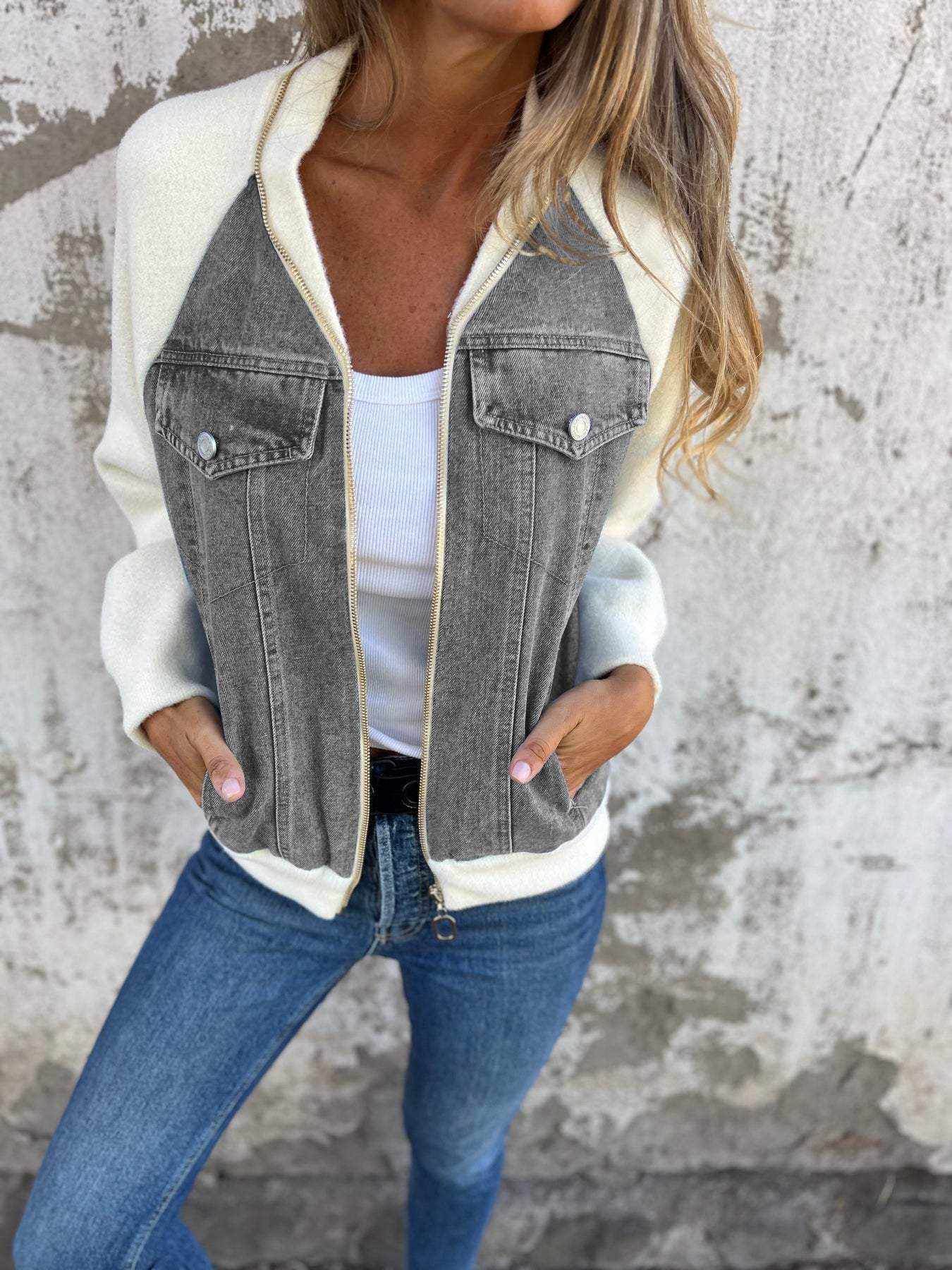 Liora — Stylish Denim Jacket with Comfortable Fit and Durable Design