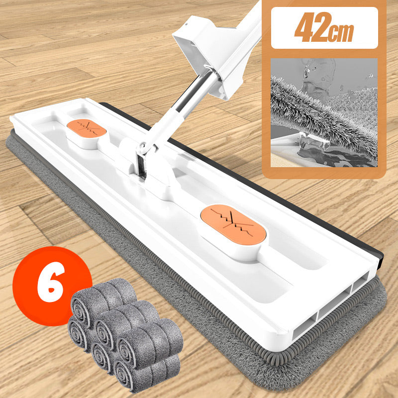 Virella Mop — Ultra-Absorbent Flat Mop with 360° Swivel Head for Easy Cleaning