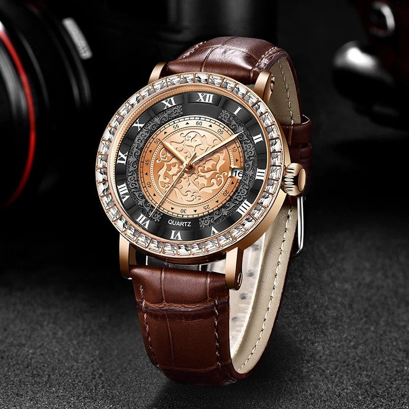 ADVANTUS Leather Watch