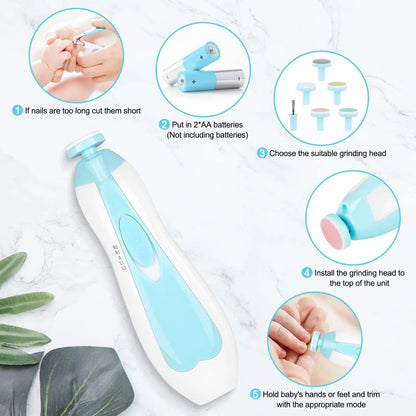 Baby Electric Nail Trimmer 12$ TODAY ONLY