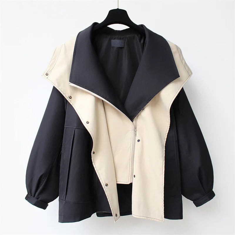 Vivienne Two-tone Coat