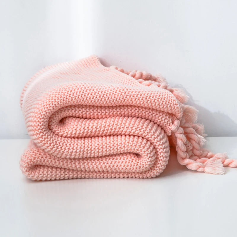 Belvia Knit Trow Blanket