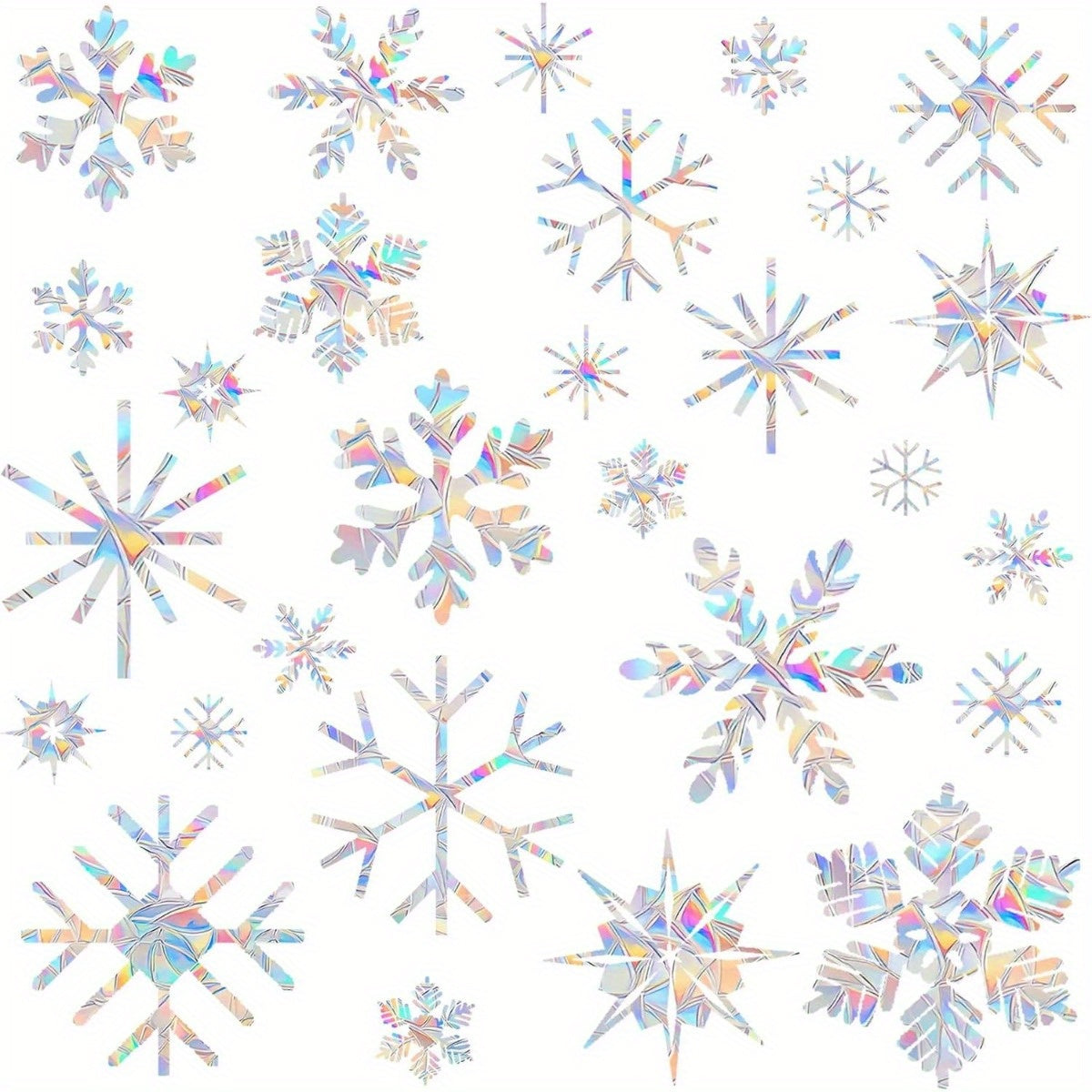 Snowflakes Window Stickers