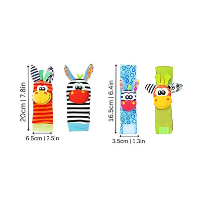 Rattle Socks & Wrist Straps For Babies 12$ TODAY ONLY