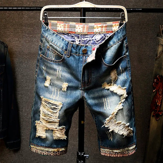 Shorts da uomo ECKE Vintage in denim
