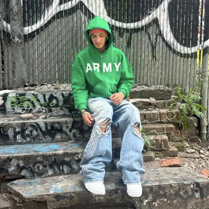 Army Zip Up 22$ TODAY ONLY