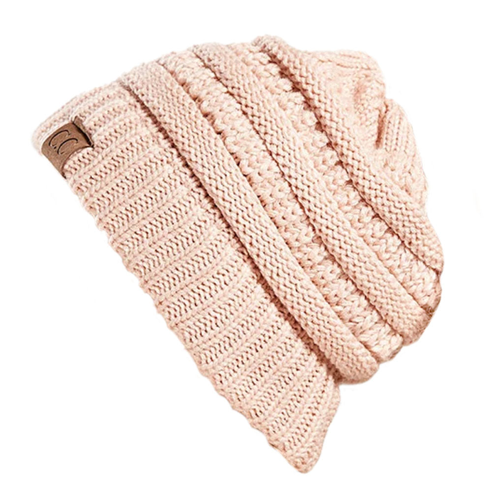 Cable Knit Ponytail Beanie™ — Freeze-Proof Warmth That Keeps Your Hair Flawless All Day