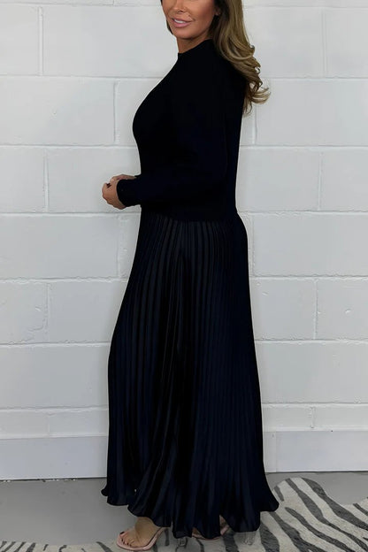 Long Sleeve Jumper & Pleated Bottom Dress 30$ TODAY ONLY