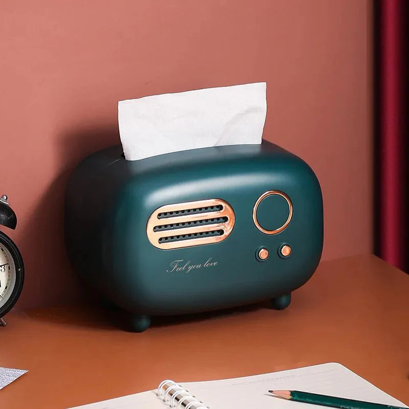 Retro radio servietteske