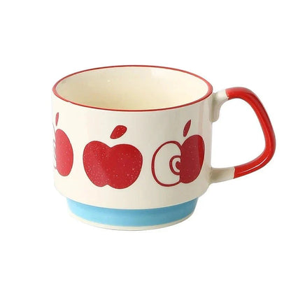 Ardena — Ceramic Stackable Coffee Mug with Vibrant Midcentury Design