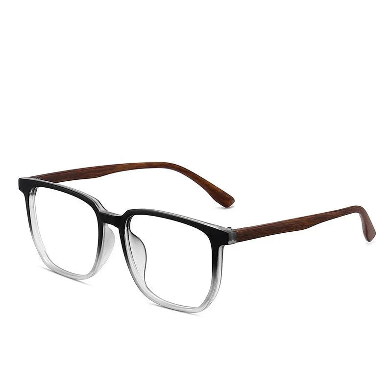 Retro Wooden Anti-Blue Light Glasses