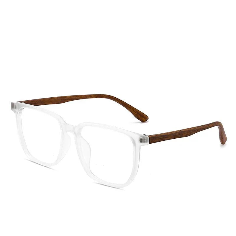 Retro Wooden Anti-Blue Light Glasses