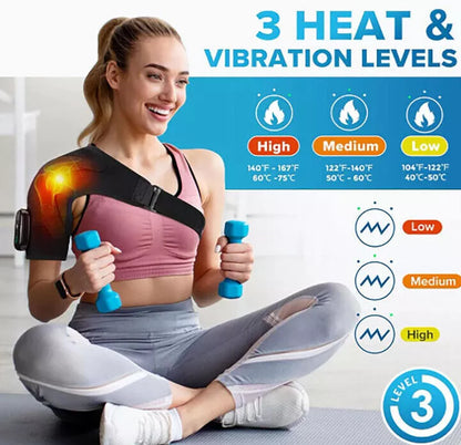 Electric Heated Shoulder Massager 30$ TODAY ONLY