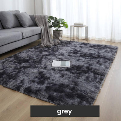 ⏳Reducere 50% pentru Timp Limitat⏰Covoraș de Podea Pufoasă cu Culoare Gradient🛋️