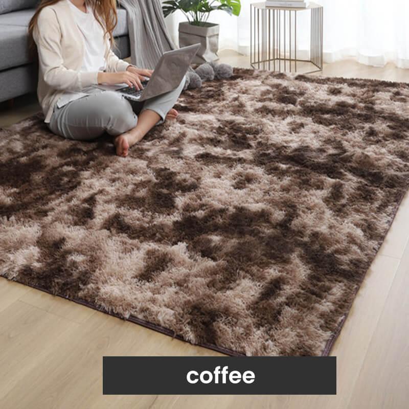 ⏳Reducere 50% pentru Timp Limitat⏰Covoraș de Podea Pufoasă cu Culoare Gradient🛋️