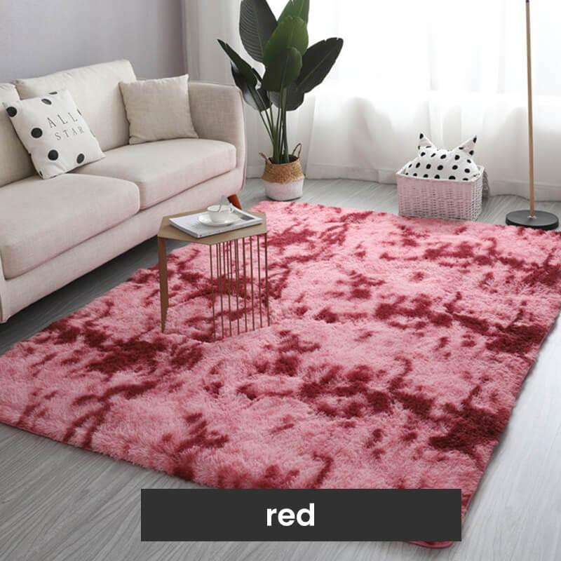 ⏳Reducere 50% pentru Timp Limitat⏰Covoraș de Podea Pufoasă cu Culoare Gradient🛋️