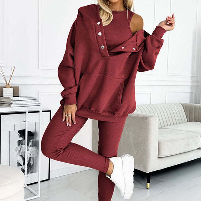 ⏳Time-limited Special $89.95⏰Hooded Casual and Comfortable Sweatshirt Suit