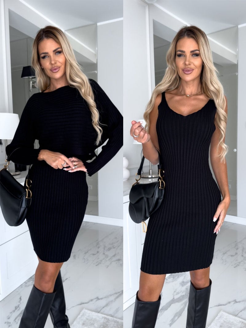 Knit Luxe Duo™ — Envolva-se em Confiança e Calor Aconchegante o Dia Todo