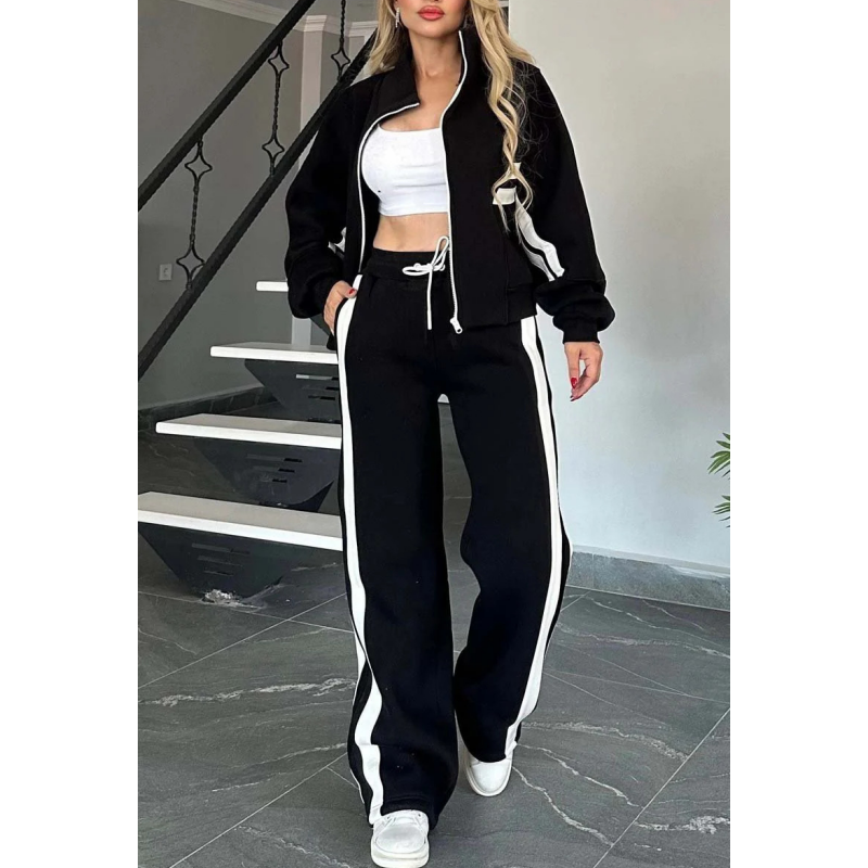 Zipper Jacket & Pants 2-Piece Set 35$ TODAY ONLY