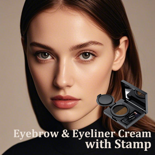 Eyebrow & Eyeliner Cream with Stamp 20$ TODAY ONLY