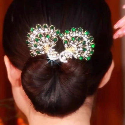 LuxePeacock™ Hair Clip — Imposiez-vous dans chaque pièce avec un glamour vintage sans effort et une confiance inébranlable