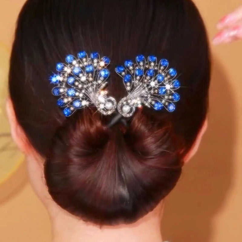 LuxePeacock™ Hair Clip — Imposiez-vous dans chaque pièce avec un glamour vintage sans effort et une confiance inébranlable