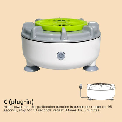 PureClean Portable Fruit and Vegetable Washer — USB-Powered Chemical-Free Cleaner
