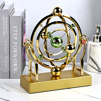 ⌛Vortexa Orbit Perpetuum Pendel - Kreative Drehende Wohnungsdekoration