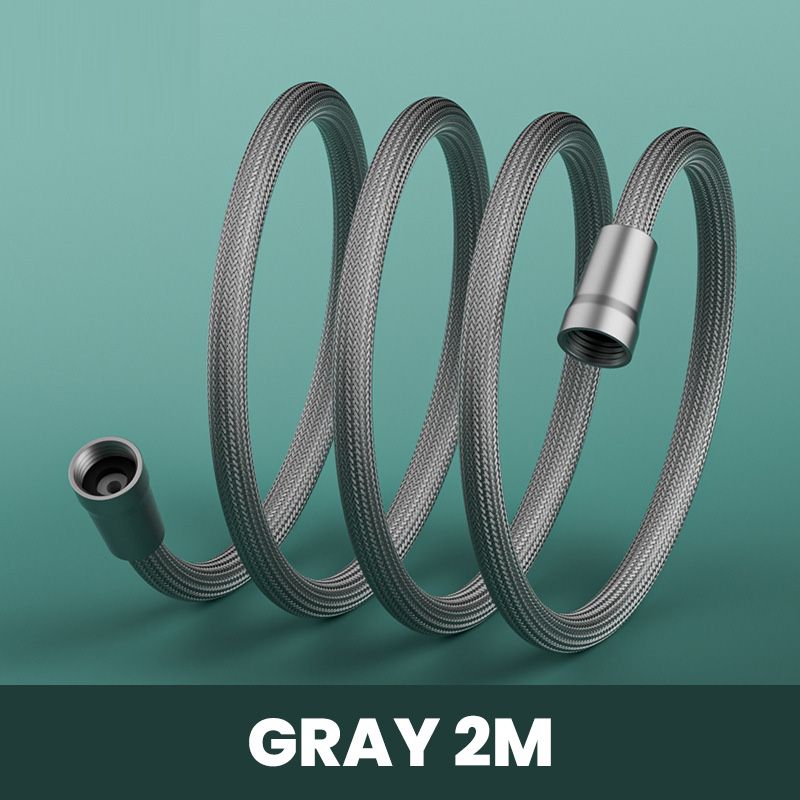 Ironclad Braided Hose™ — Dominate Every Shower with Unstoppable Power and No Leaks