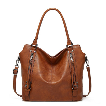 Textured PU Leather Tote™ — Chame Atenção com Estilo Sem Esforço e Confiança Inabalável