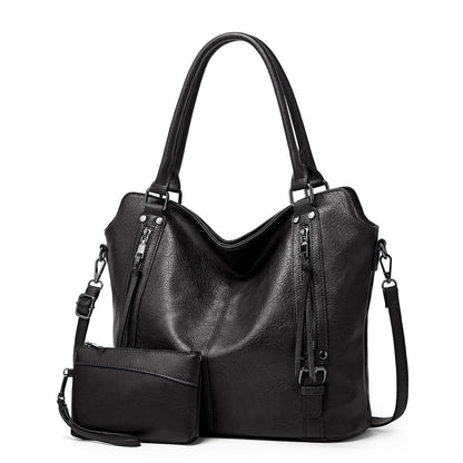 Textured PU Leather Tote™ — Chame Atenção com Estilo Sem Esforço e Confiança Inabalável