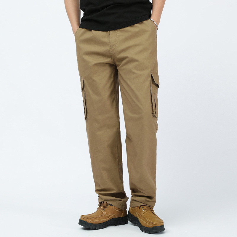 StratoVex Men’s Multi-Pocket Cargo Pants